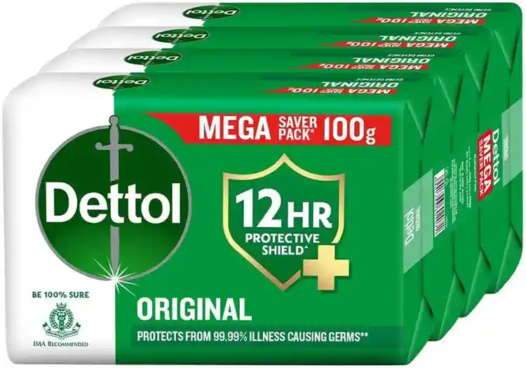 Dettol Original Soap 100 g (Pack of 4)